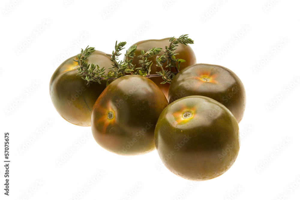 Obraz premium Black tomato