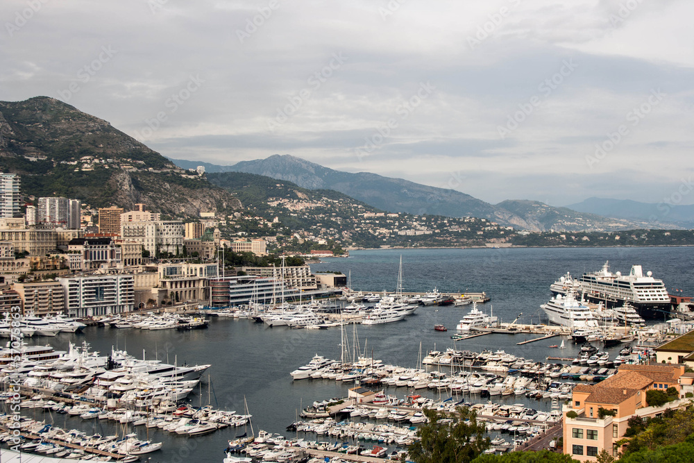 Monaco Stadt Leben