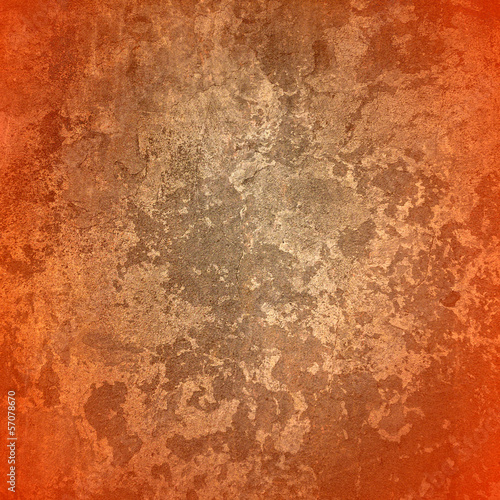 Orange grunge texture for background