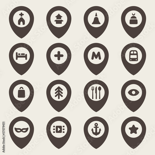 map icons