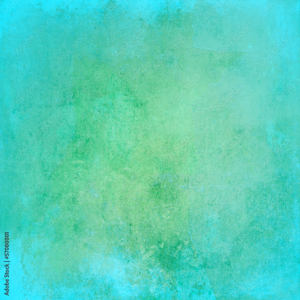 Turquoise grunge texture for background