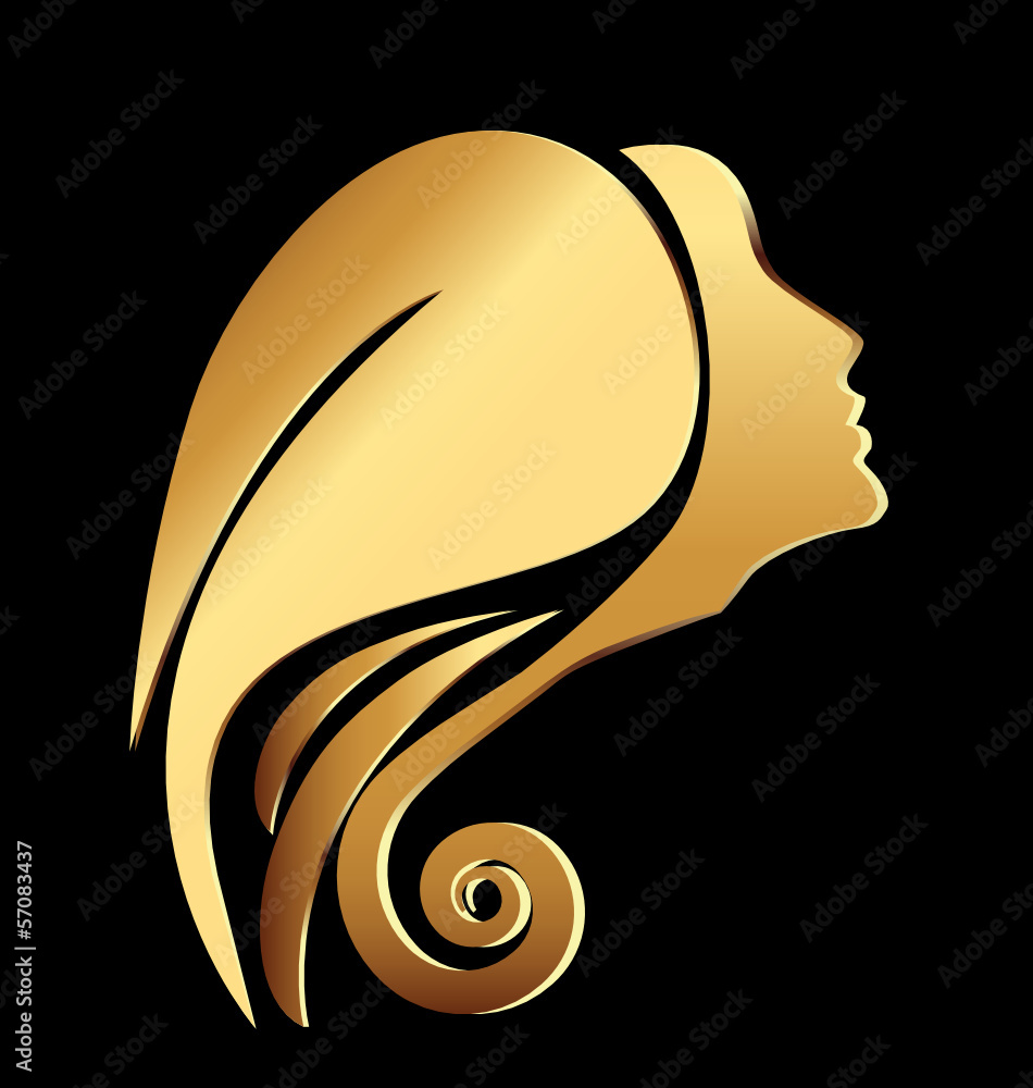 Beauty Woman Face Logo Icon Design Template Elegant Luxury Modern Stock  Vector by ©SachyStd 387288646