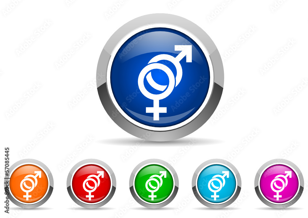sex icon vector set sex icon vector set