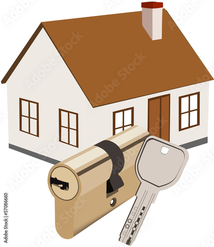 serratura  con chiave