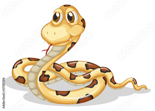 A scary snake