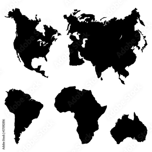 Continents Pictogram