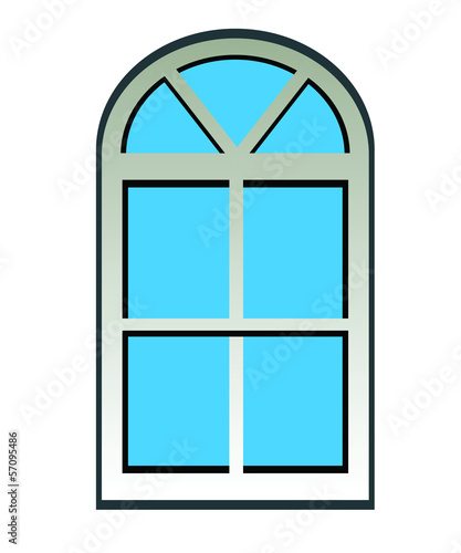 window vector