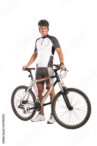 Young Male Cyclist