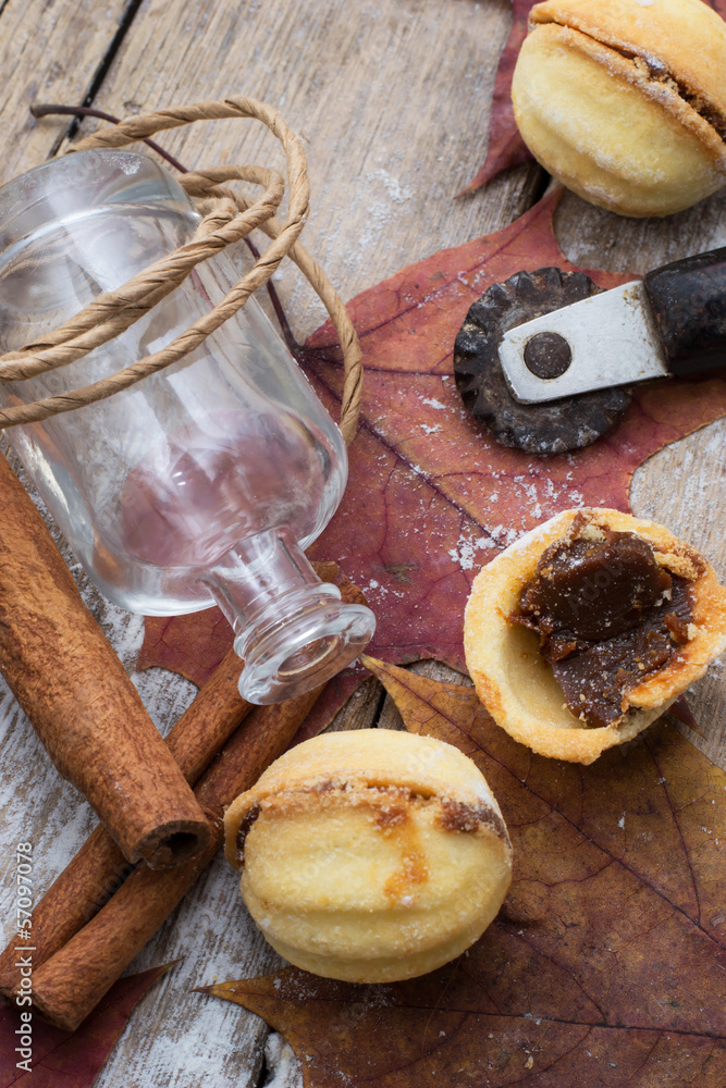 Fototapeta premium home-baked flour dessert