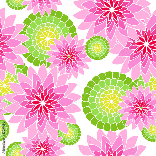 Seamless flower pattern