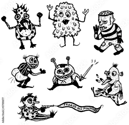 Freaks And Monsters Set