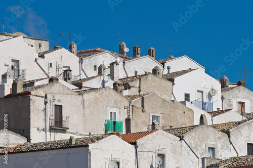 Panoramic view of Monte Sant'Angelo. Puglia. Italy. © Mi.Ti.