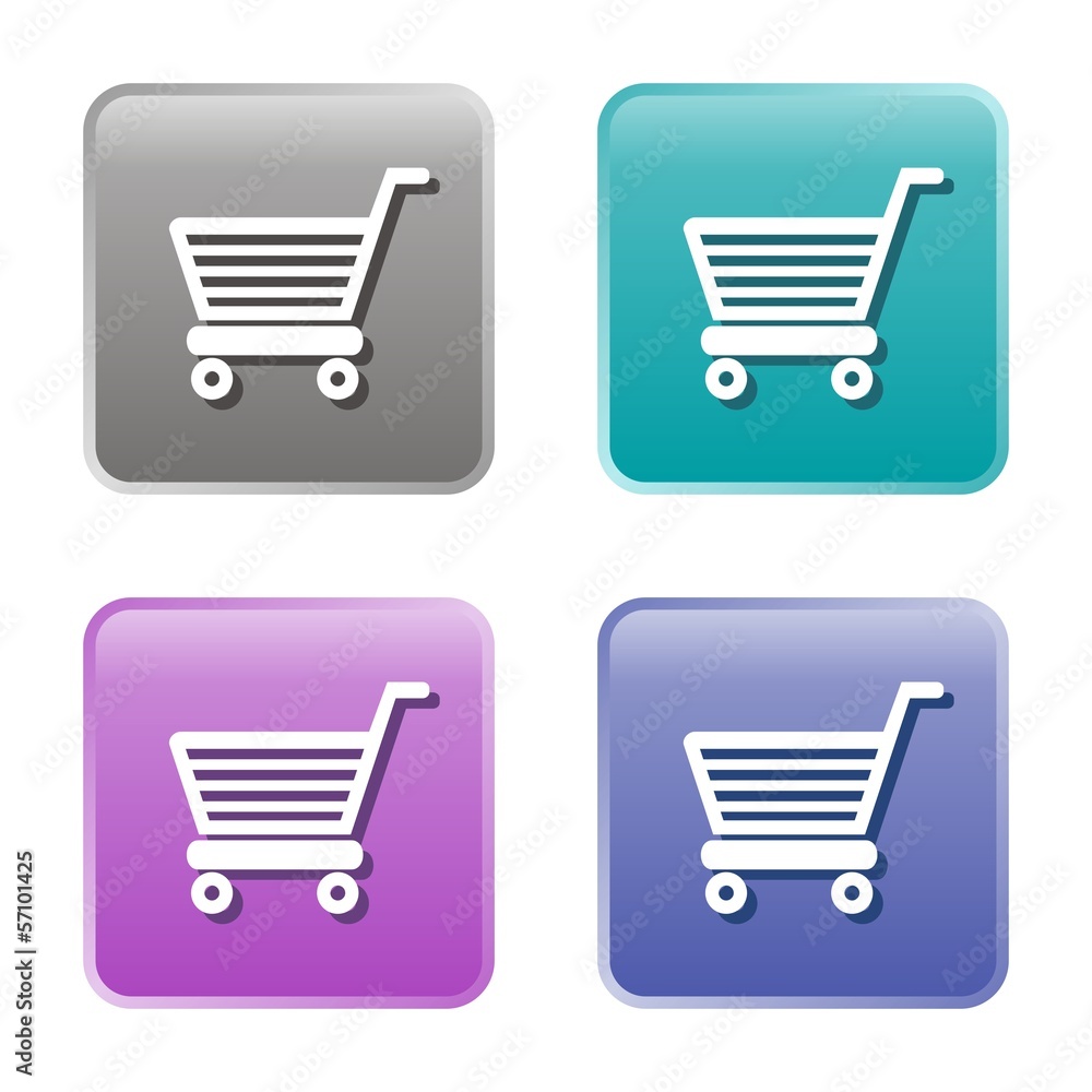 Shopping cart icons Shopping cart icons