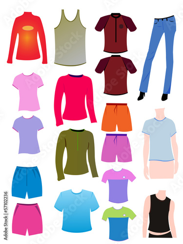 Apparel shirts template t-shirt templates