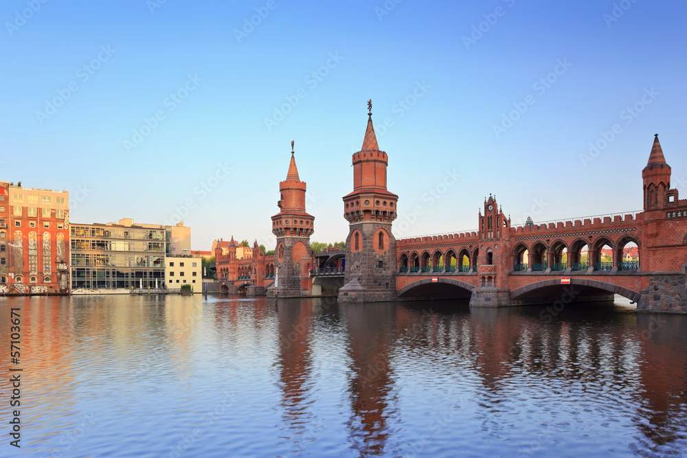 Oberbaum bridge, Berlin, Germany