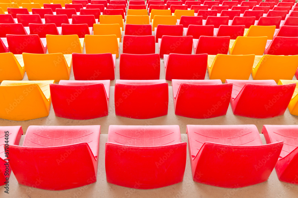 Naklejka premium Empty Seats