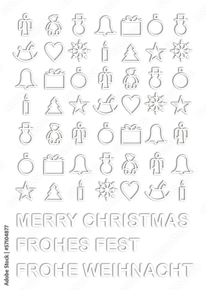 weihnachtliche Symbole