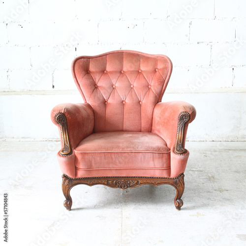 Luxurious armchair vintage