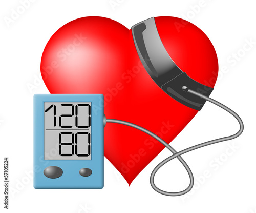 Heart - Blood pressure monitor