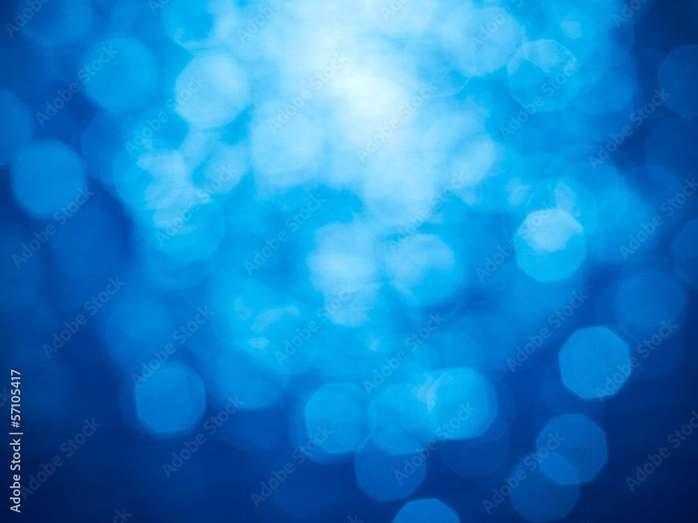 Blue Bokeh background Blue Bokeh background