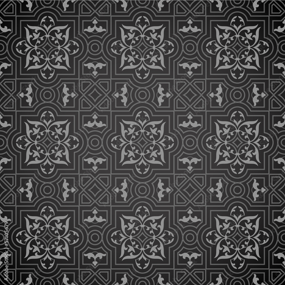 Seamless wallpaper pattern Seamless wallpaper pattern