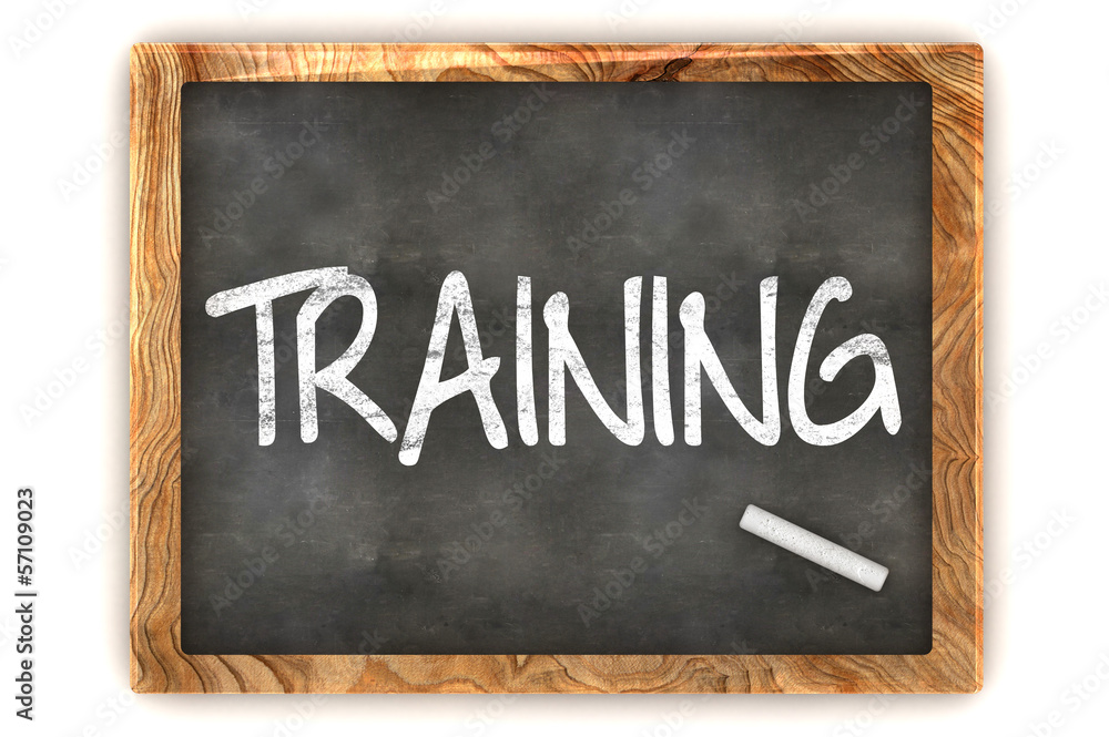 Fototapeta premium Blackboard Training