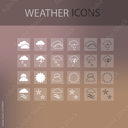 weather web icons