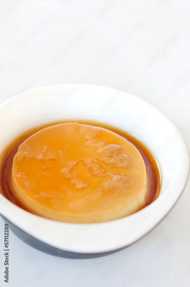 custard in bowl custard in bowl