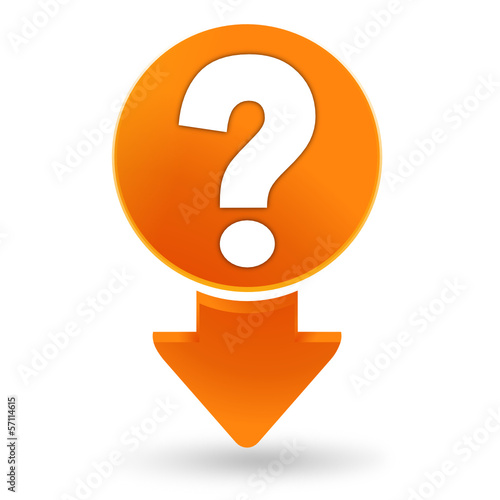 question sur signet orange