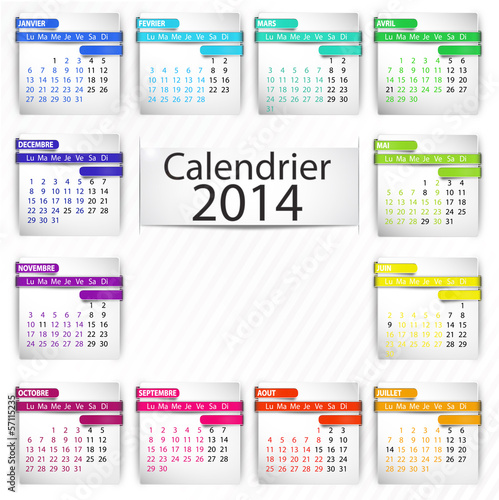 calendrier 2014 format carré cs5