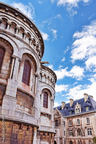 Sacre Coeur Cathedral on Montmartre , Paris