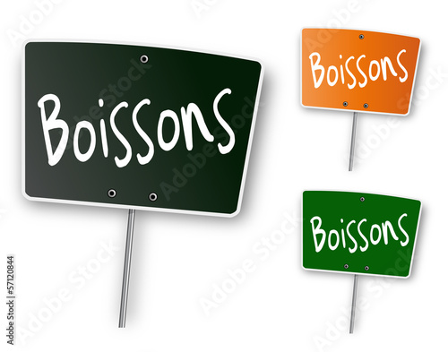 Ardoise Boisson