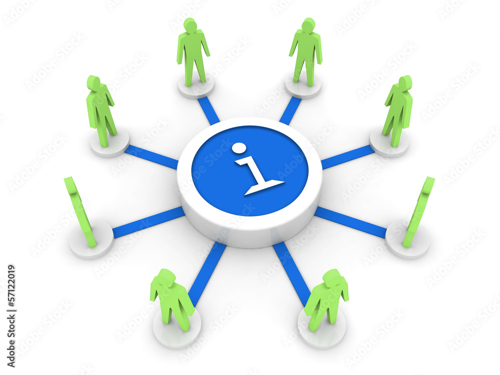 Source of information. Concept 3D illustration. Source of information. Concept 3D illustration.