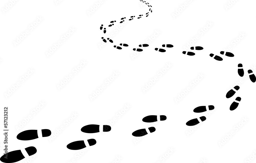 Incoming footprints Incoming footprints