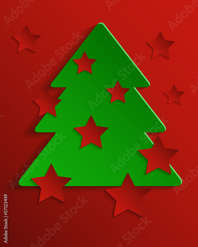 Abstract festive background paper