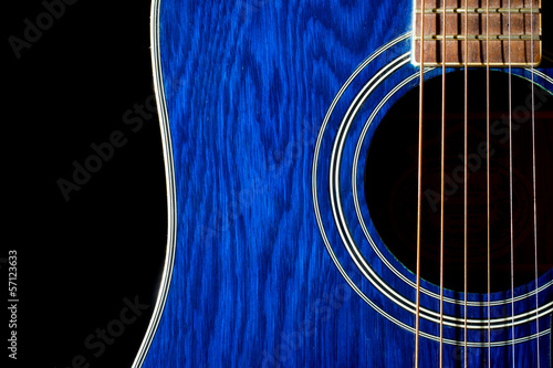 Tablou pe pânză Blue Guitar
