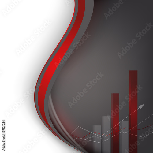 vector corporate statistic background