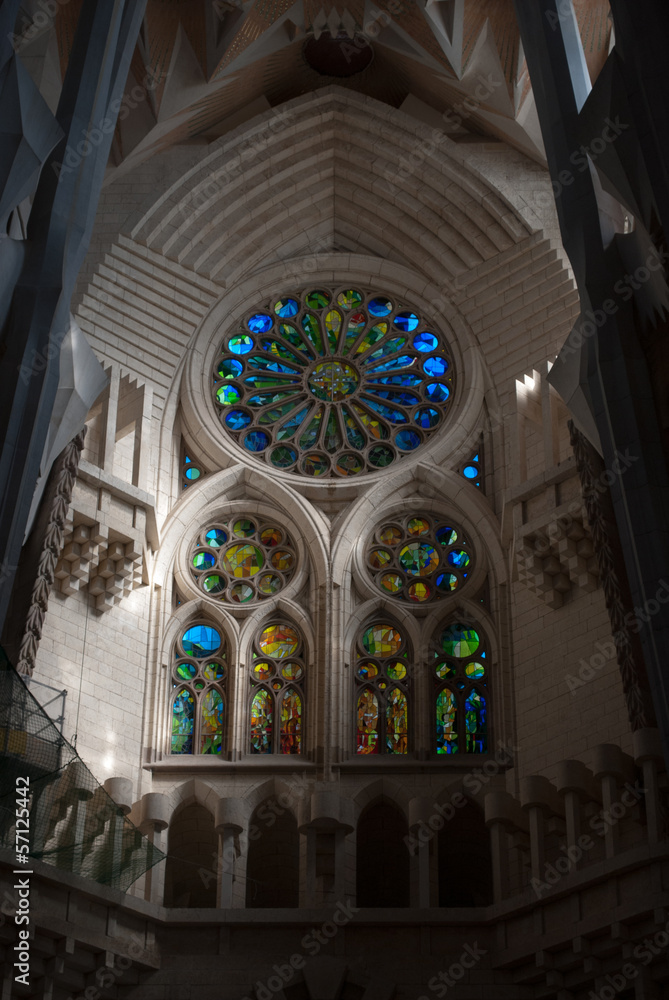 Obraz premium Sagrada Familia - Rosoni