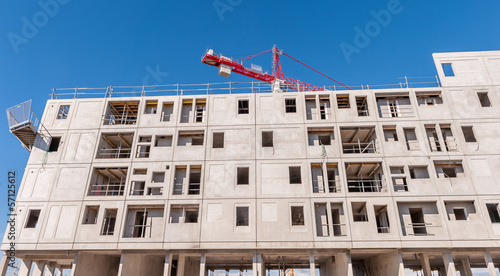 Bâtiment en construction