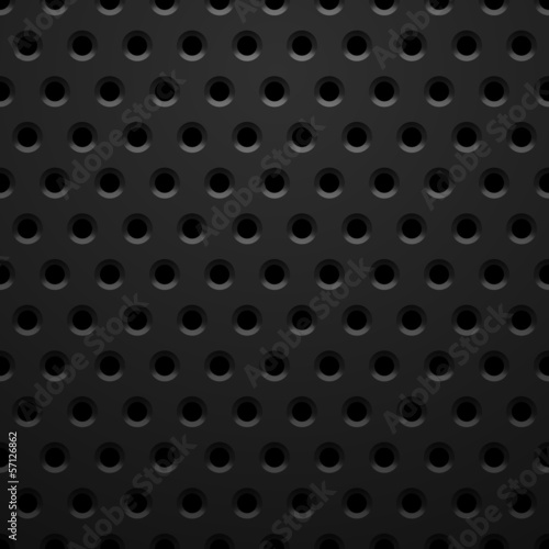 Black metal texture with holes