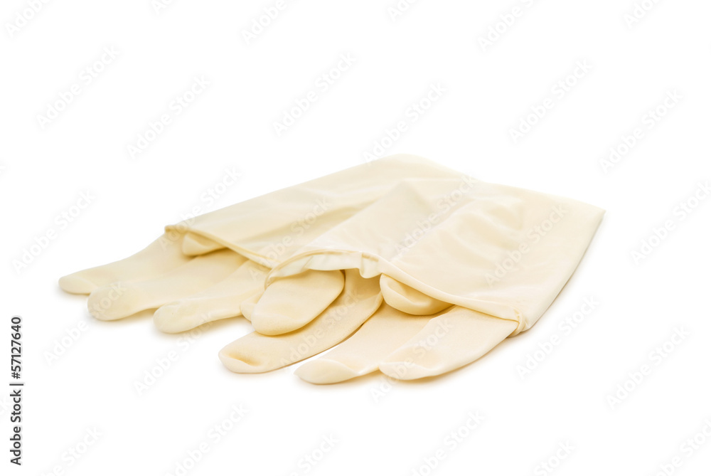 medical gloves isolated medical gloves isolated