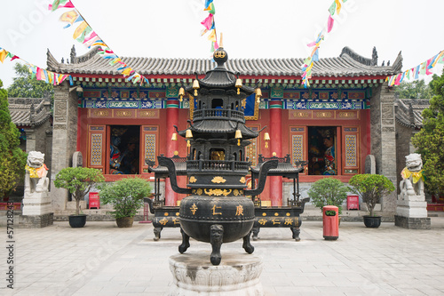 guangren temple  , Xian, China photo