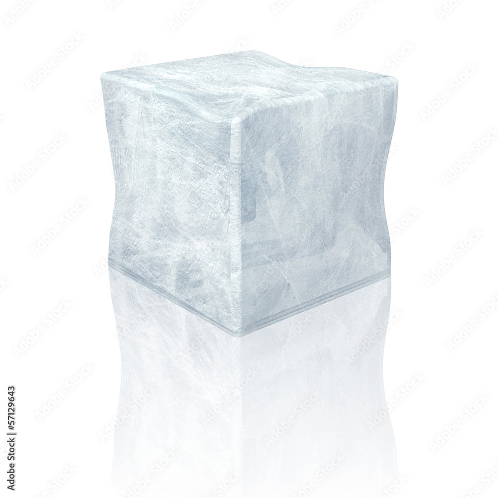 Obraz premium Ice cube 3D