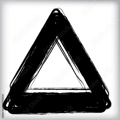 grunge triangle