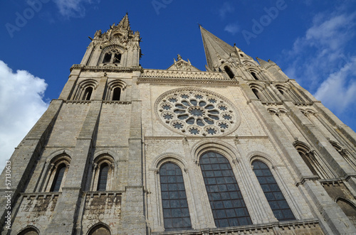 Obraz na płótnie cathédrale de Chartres