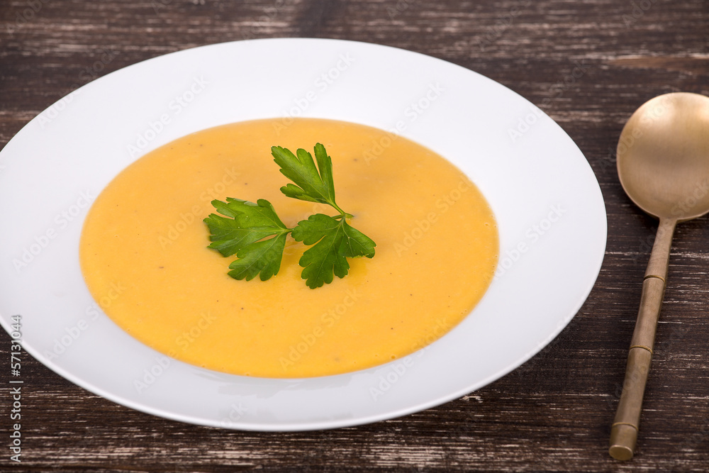 Apple pumpkin cream soup Apple pumpkin cream soup