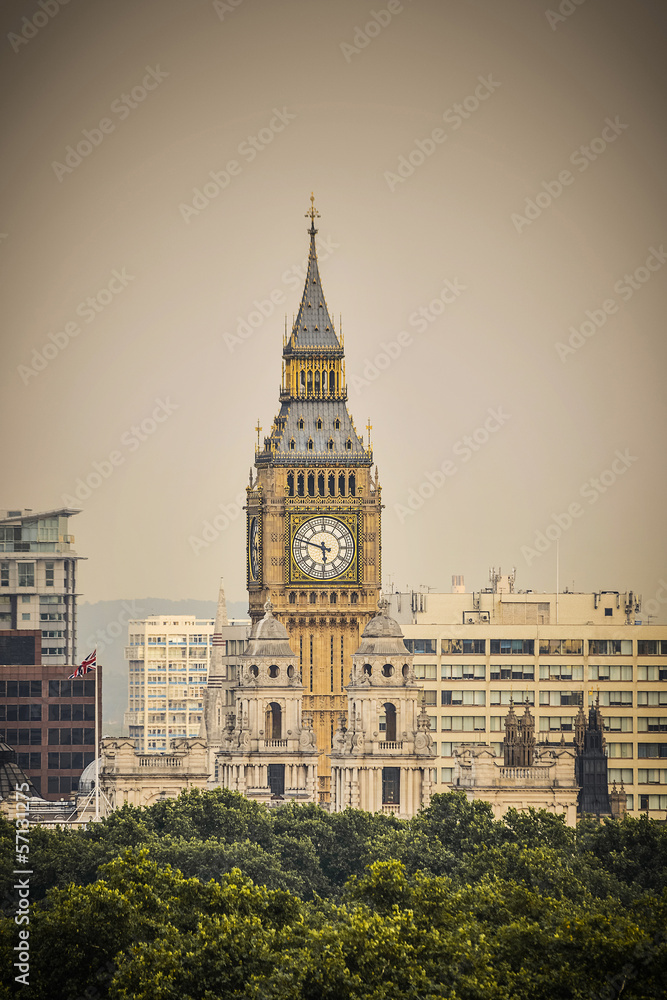The Clock Tower in London, England, UK