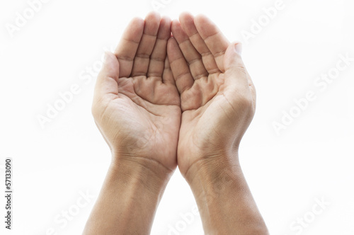Obraz w ramie hands
