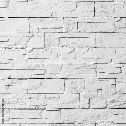 Brick wall white