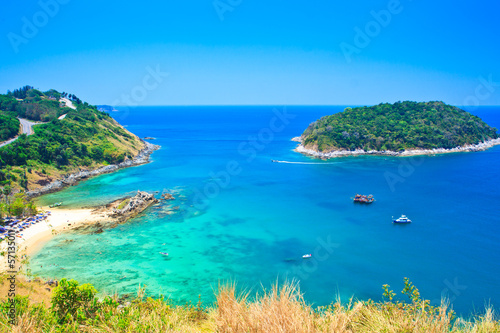 View from Phuket island in the south of Thailand